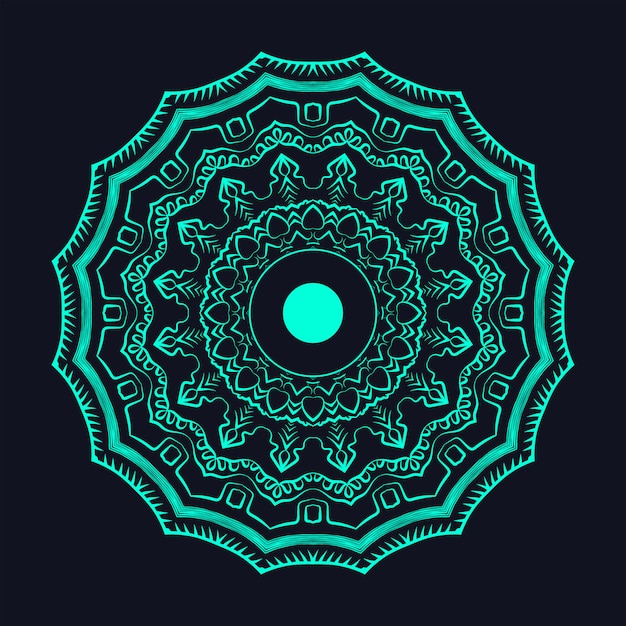 colorful  luxury arabesque    