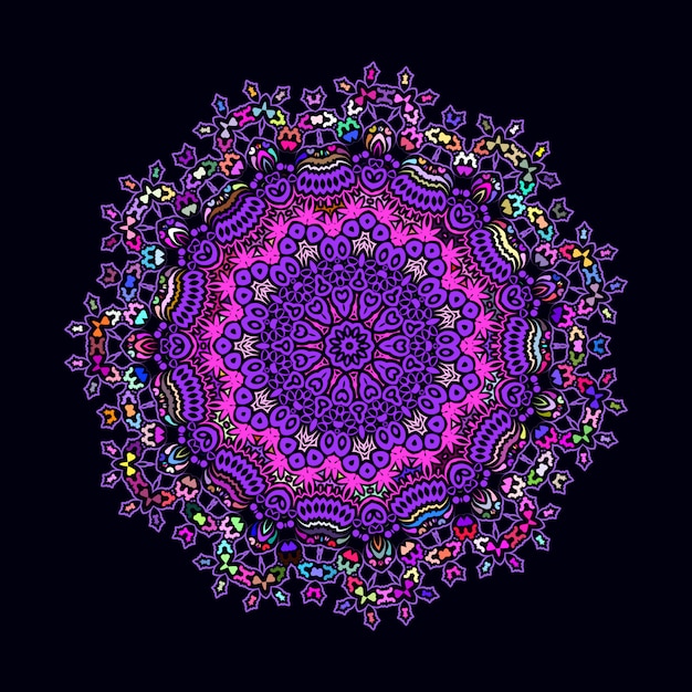 Colorful Mandala artwork