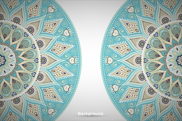 colorful mandala background