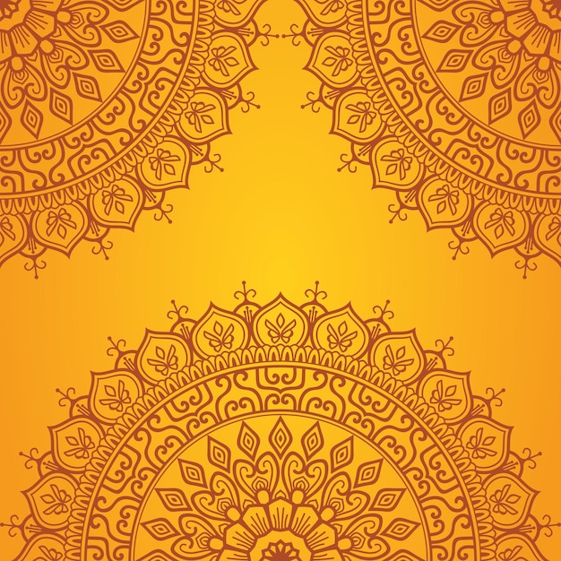 Colorful mandala background