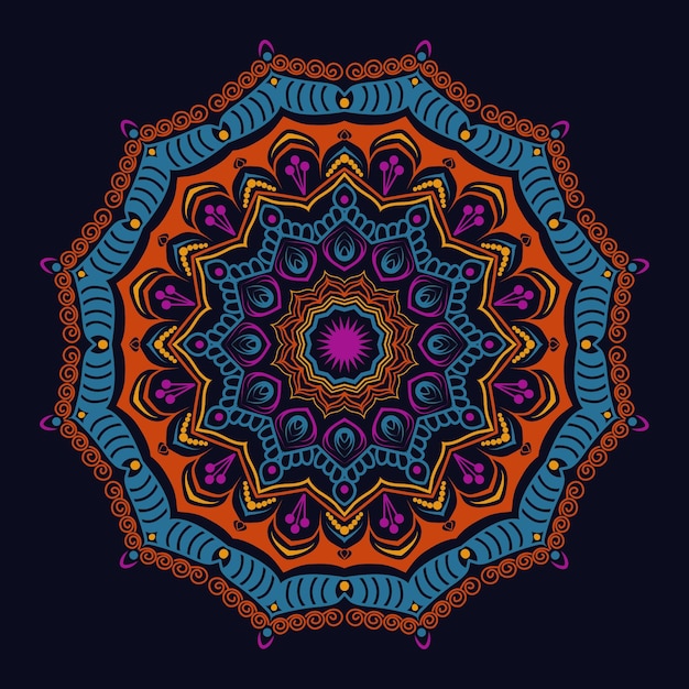 Colorful Mandala Design