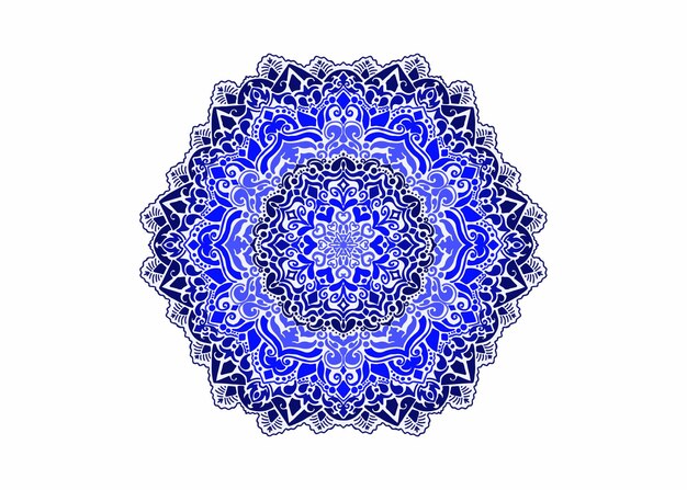 Colorful mandala ornament vector design for decoration