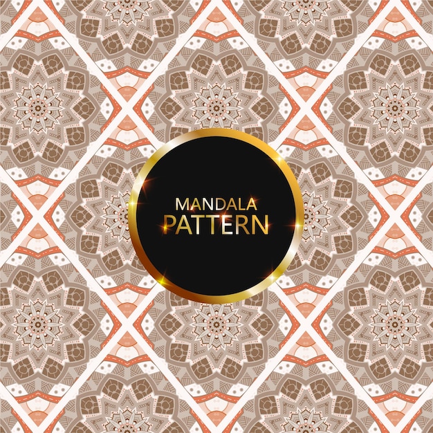 Colorful mandala pattern