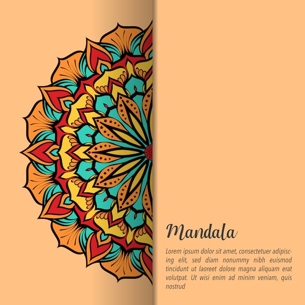 Colorful mandala