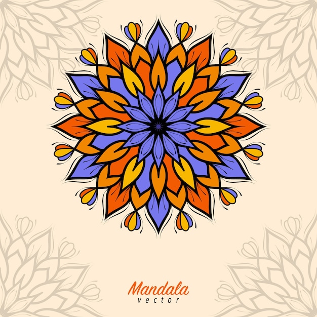 Colorful mandala