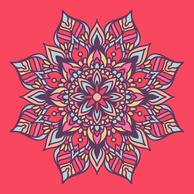 Colorful mandala