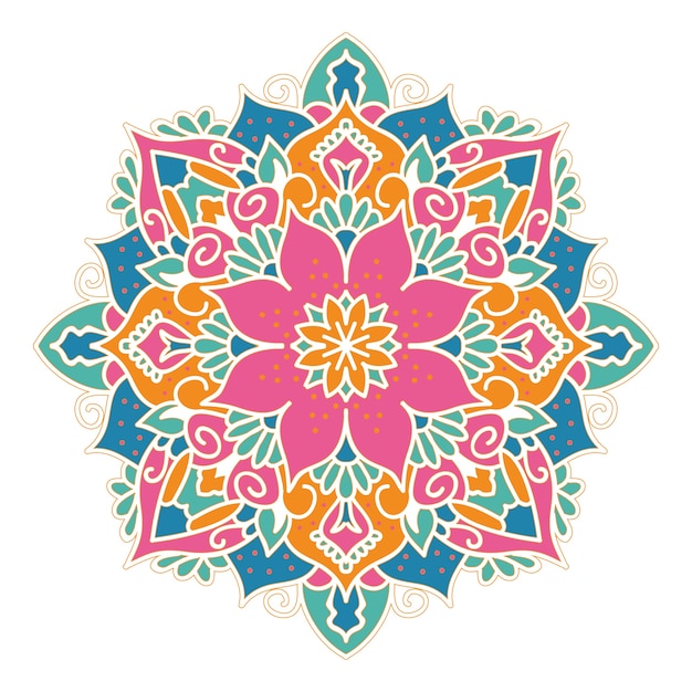 Colorful mandala