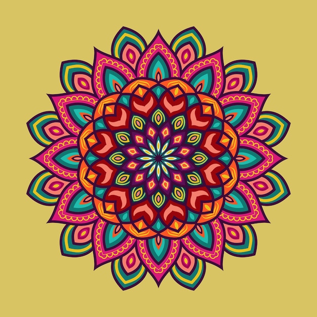 Colorful Mandalas for coloring book. Decorative round ornaments