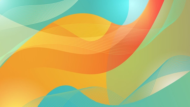 Colorful Mesh Gradient Background