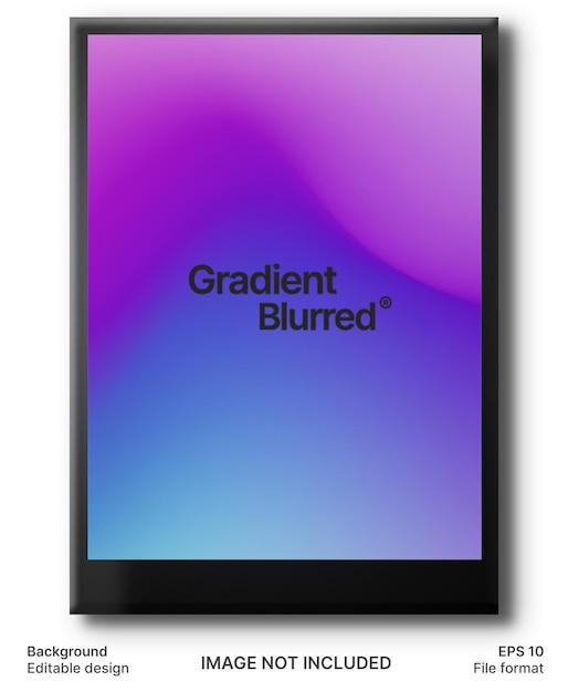 Colorful mesh gradient poster background