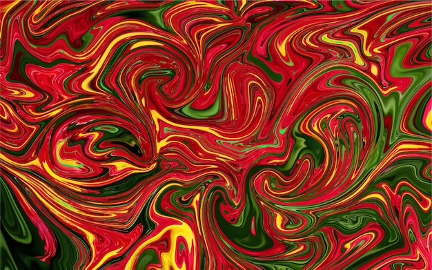 Colorful mix of acrylic vibrant colors liquid colorful background