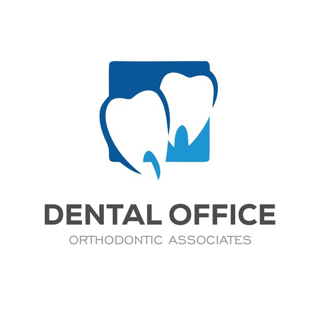 Colorful modern Dental Logo