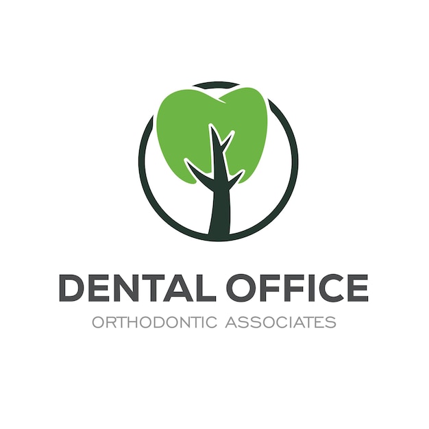 Colorful modern Dental Logo