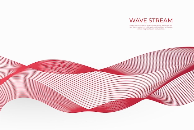 Colorful Modern Dynamic Wave Lines Background Texture Pattern Vector Design