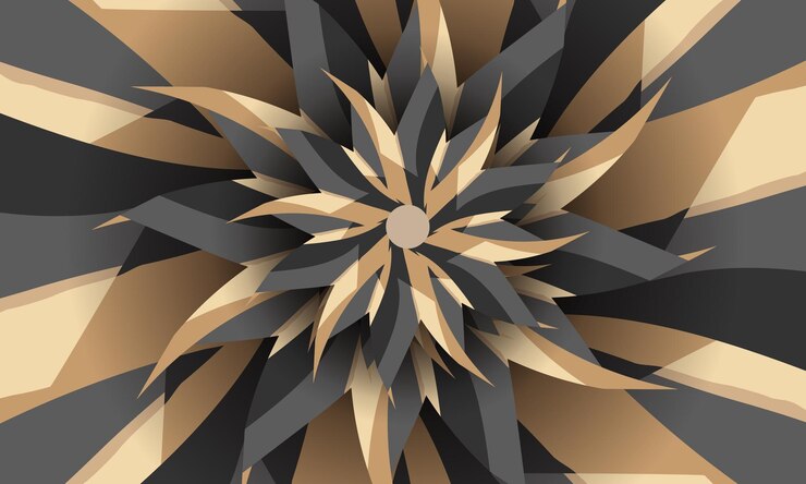 Vector colorful modern flower mandala background background card poster template vector illustration