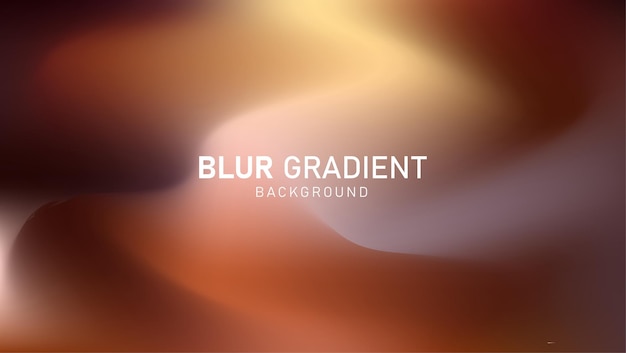 Colorful modern gradient blur background design