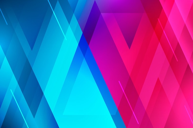 Vector colorful overlapping forms background