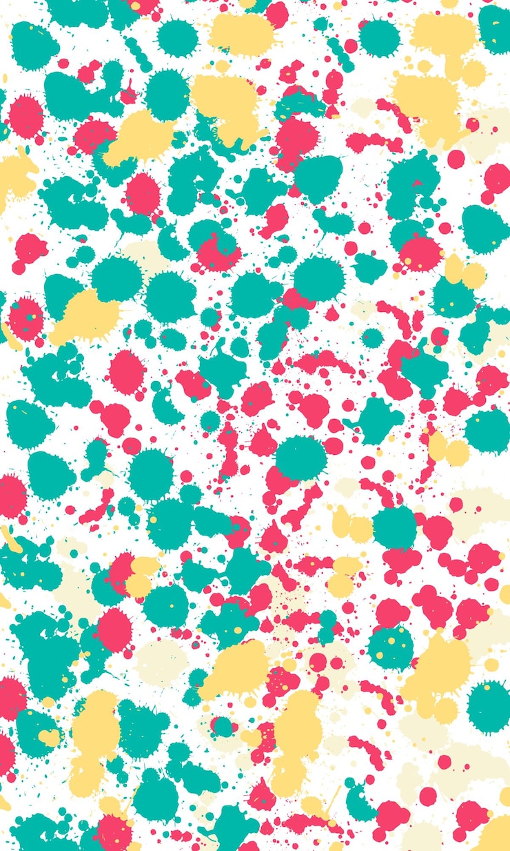 Vector colorful paint background design