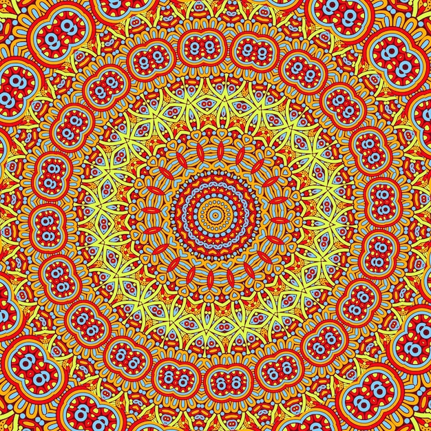 A colorful pattern of a kaleidoscope