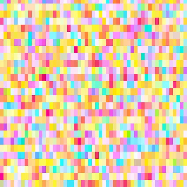 Colorful pattern with chaotic pixels