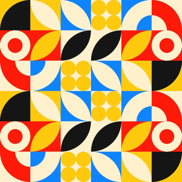 A colorful pattern with circles and the words " the word " on it. "
