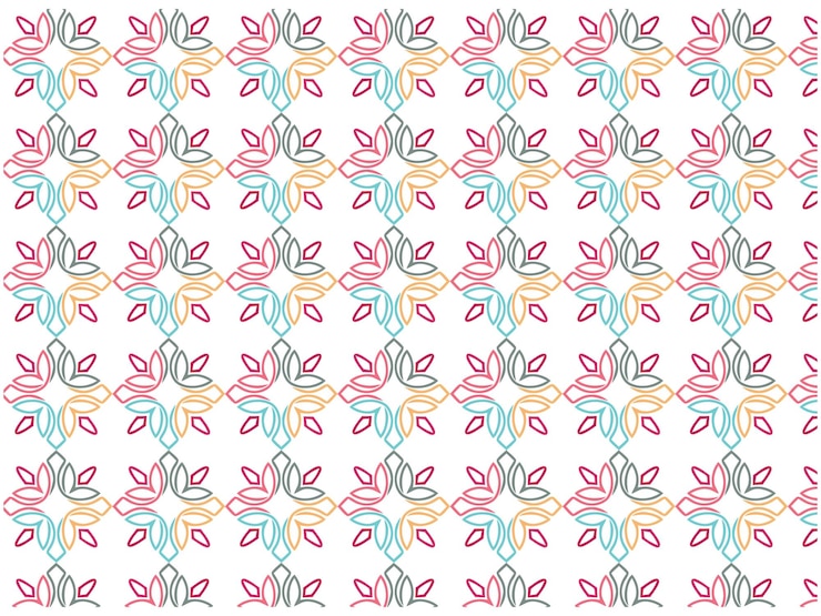 वेक्टर a colorful pattern with the word spring on a white background