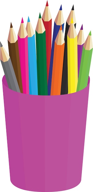 colorful pencils