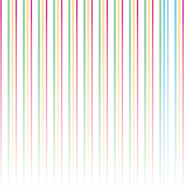 レインボーが書かれている線のカラフルな絵