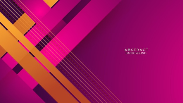 Vector colorful pink and yellow abstract background