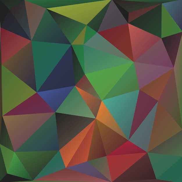 Colorful polygonal background