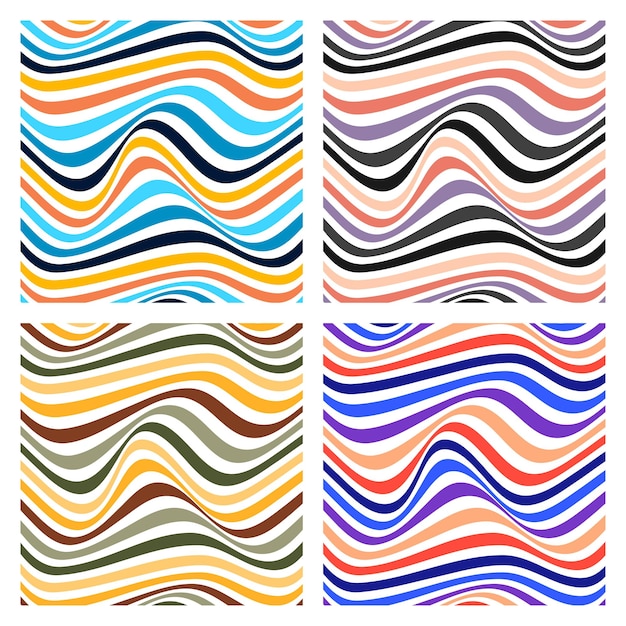 Colorful Psychedelic optical illusion background