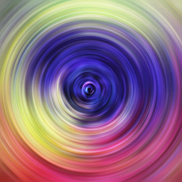 Vector colorful rainbow whirl motion blur vector background texture