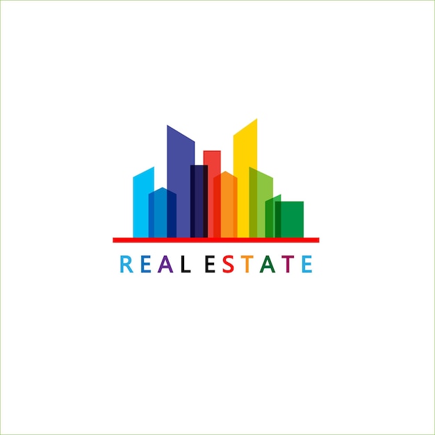 Colorful real estate design