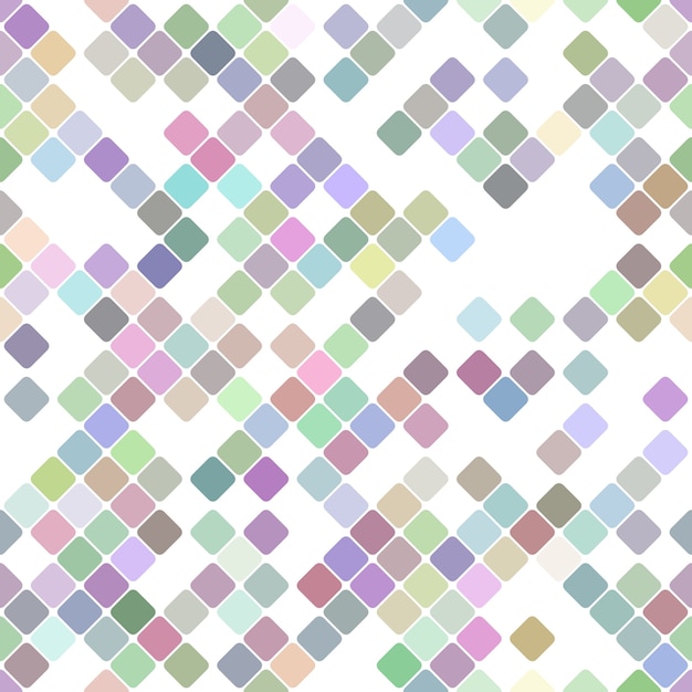 Colorful repeating diagonal square pattern background