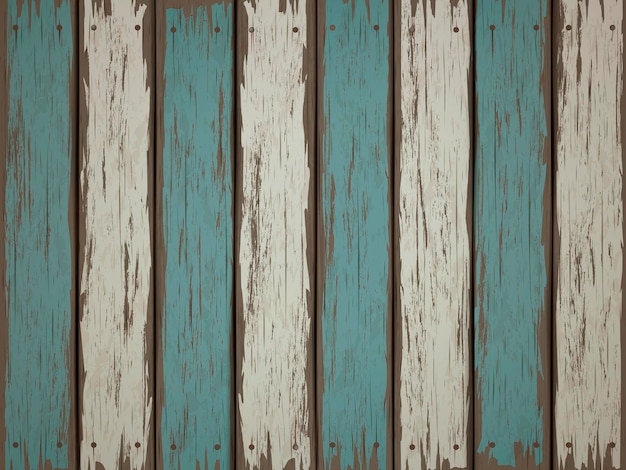 Vector colorful retro wooden texture background