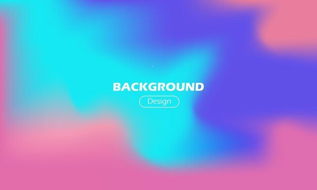 A colorful screen with the words backlit on it gradient mesh