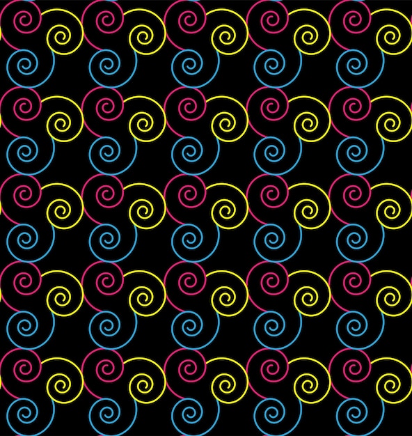 Colorful seamless geometric minimalistic patterns. Abstract pattern Design.