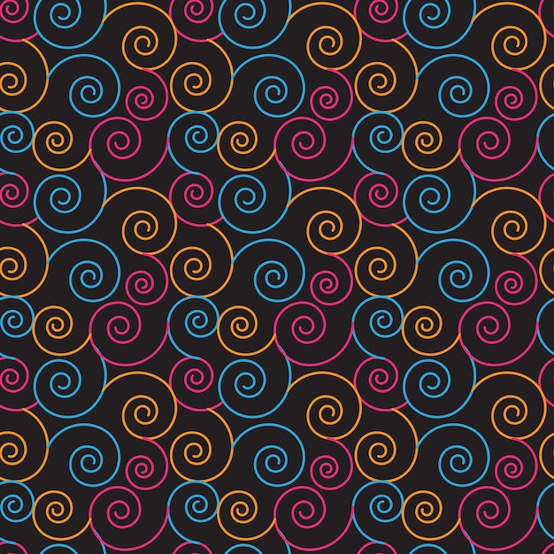 Colorful seamless geometric minimalistic patterns. Abstract pattern Design.