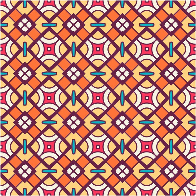 Colorful seamless pattern background