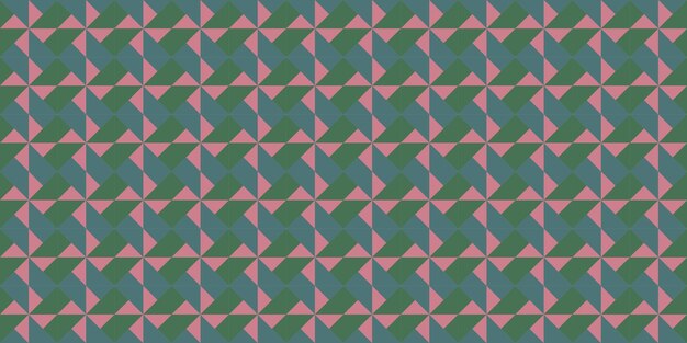 Colorful Seamless Pattern Vector Illustration Geometric Background Art