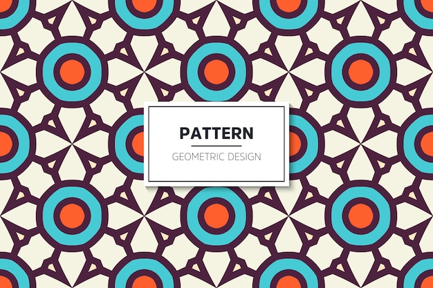 Colorful seamless pattern