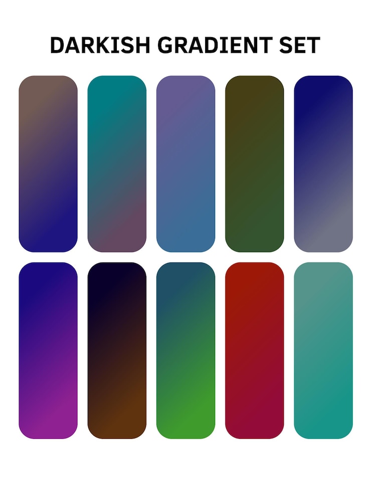 Vector a colorful series of buttons with different colors and colors