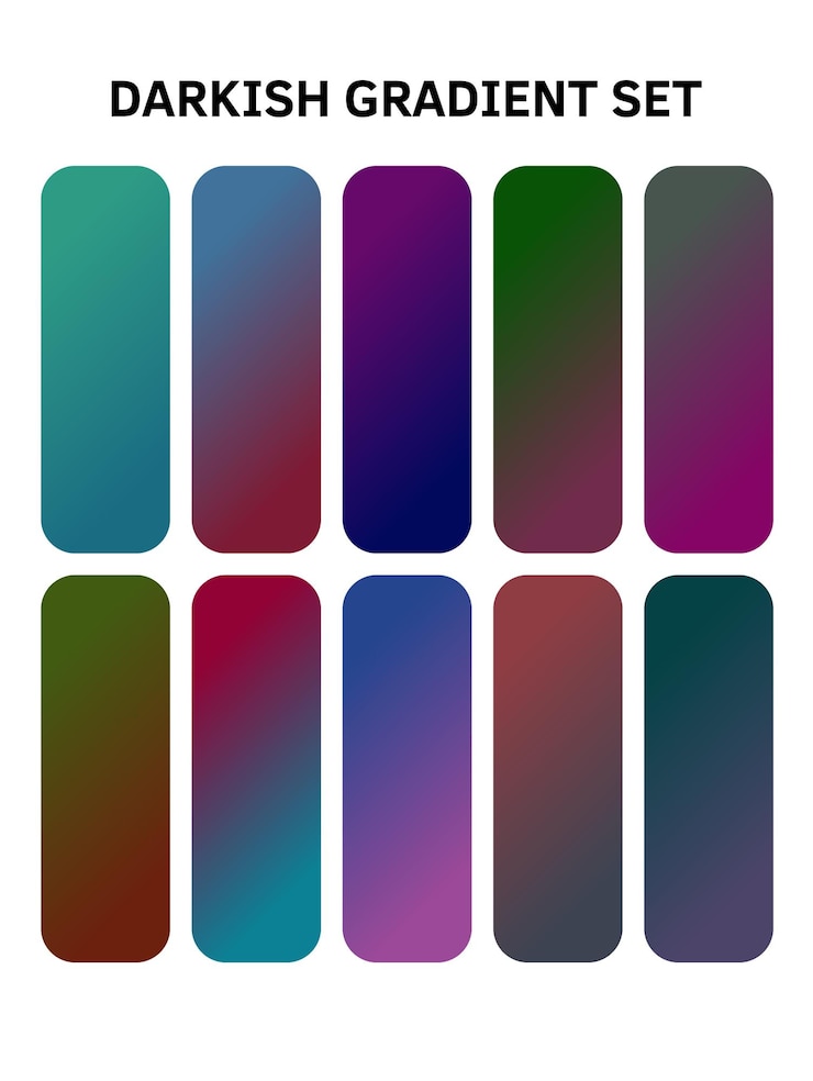 Vector a colorful series of buttons with different colors and colors