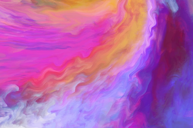 Vector colorful smoke dynamic wallpaper