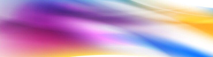 Vector colorful smooth blurred shiny waves abstract background