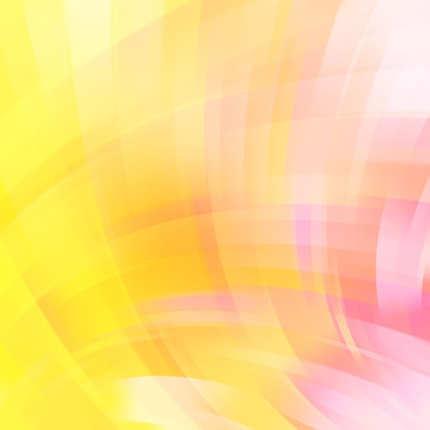 Colorful smooth light lines background Pink yellow orange colors