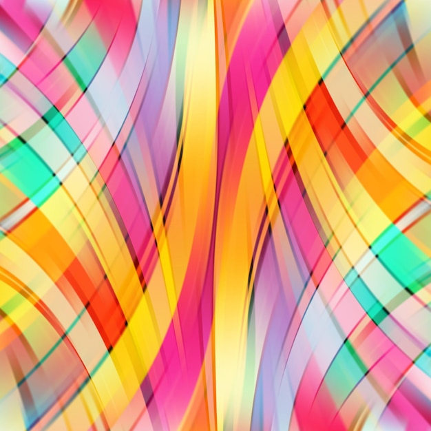 Colorful smooth light lines background