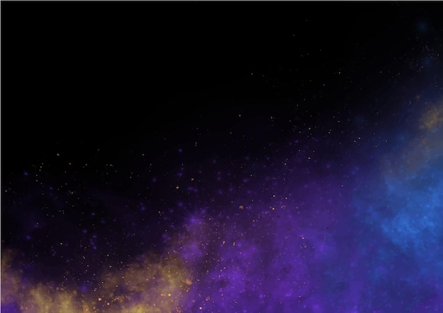 Colorful space background with stars abstract universe textured background