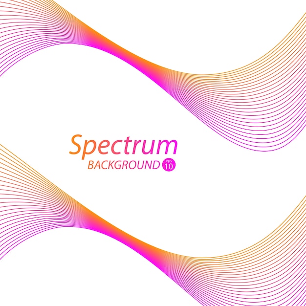 Colorful Spectrum Background