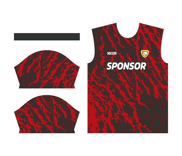 Colorful Sports Jersey Design for sublimation or soccer kit design for sublimation